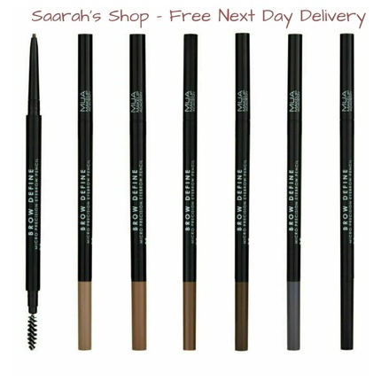 

Mua Makeup Brow Define Micro Precision Карандаш для бровей и катушка — 6 оттенков Vegan, Mua Make Up Academy