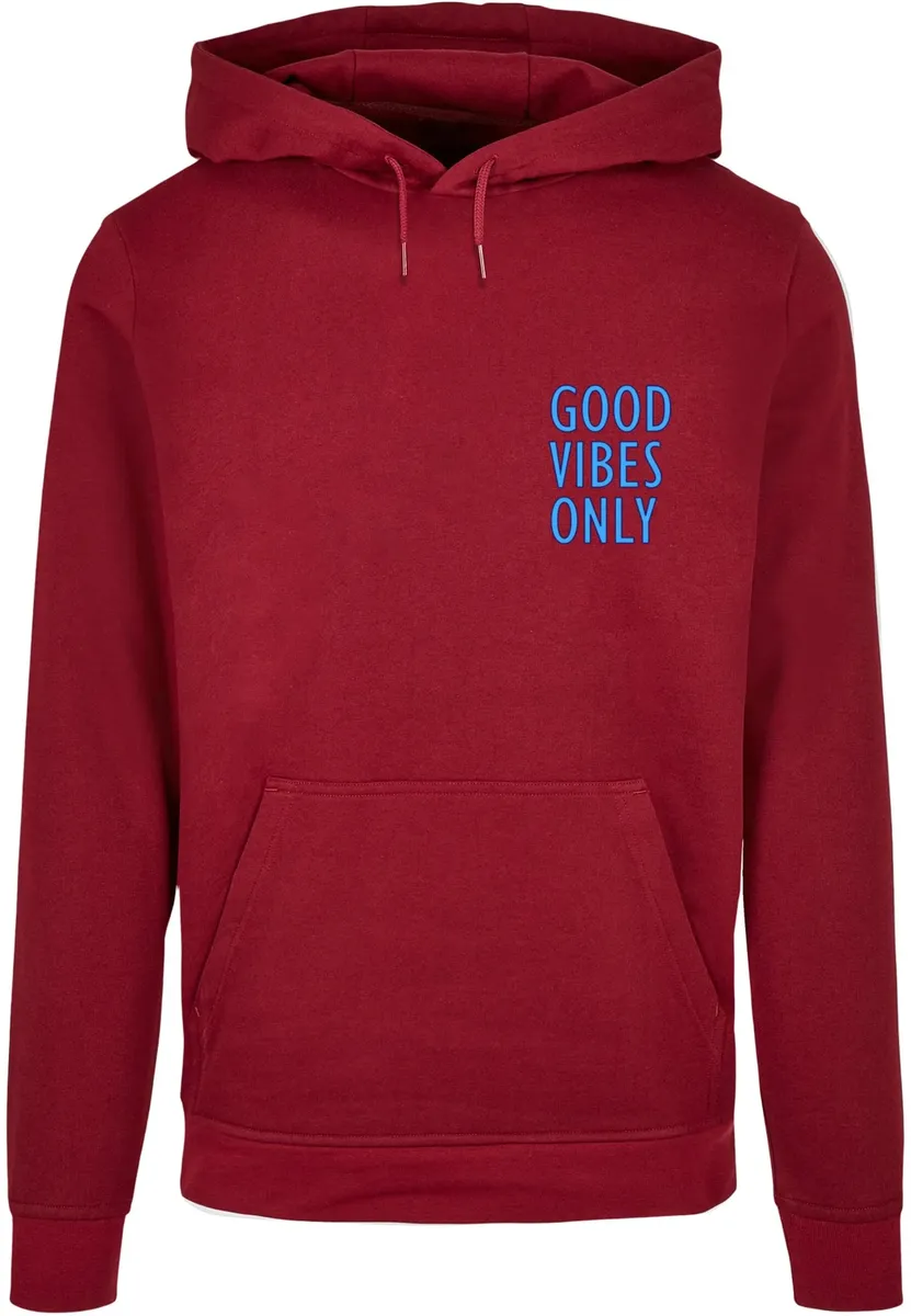 

Толстовка с капюшоном Merchcode " Merchcode Men's Good Vibes Only Basic Hoody", цвет Burgundy