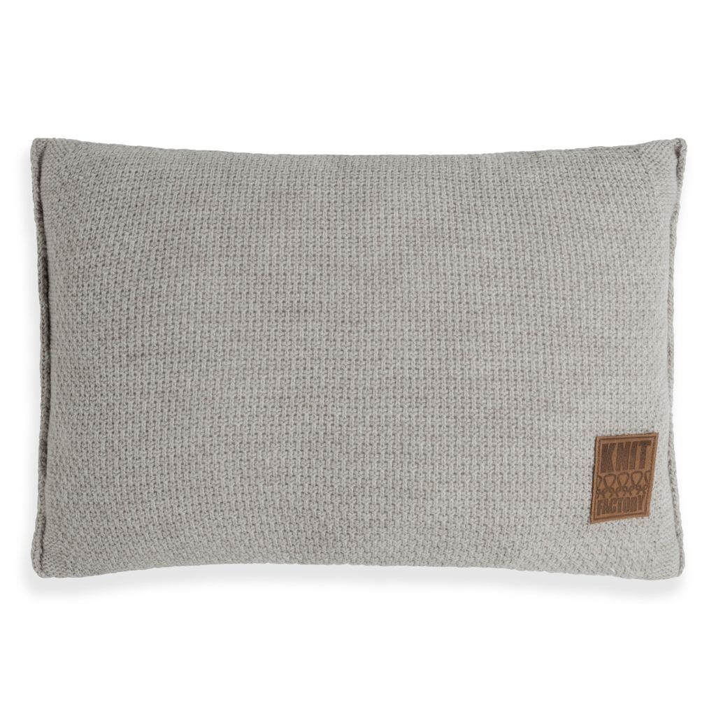 

Подушка Knit Factory Jesse - Ледяная глина - 60x40 см