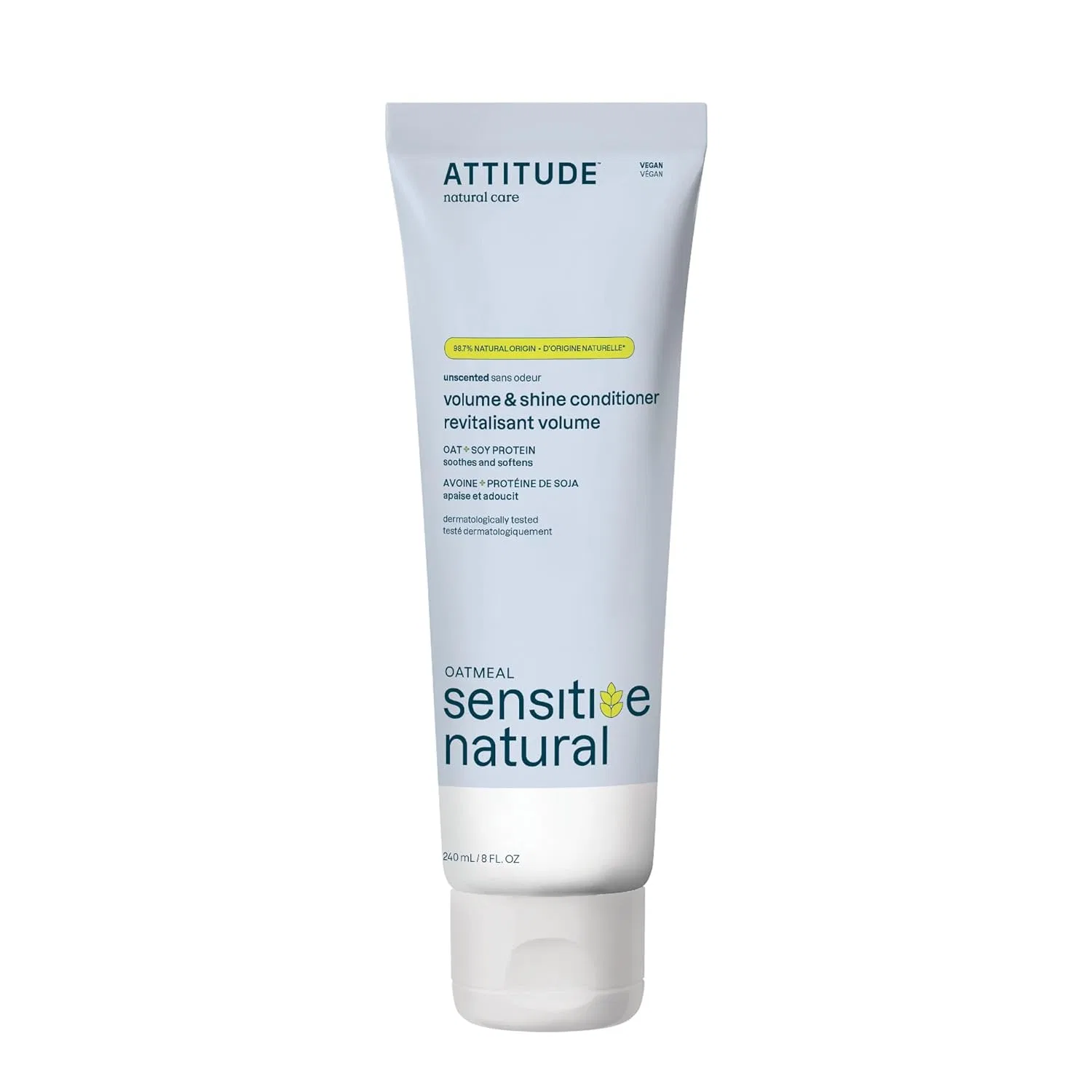 Кондиционер для волос ATTITUDE Extra Gentle для чувствительной кожи головы 240 мл Attitude