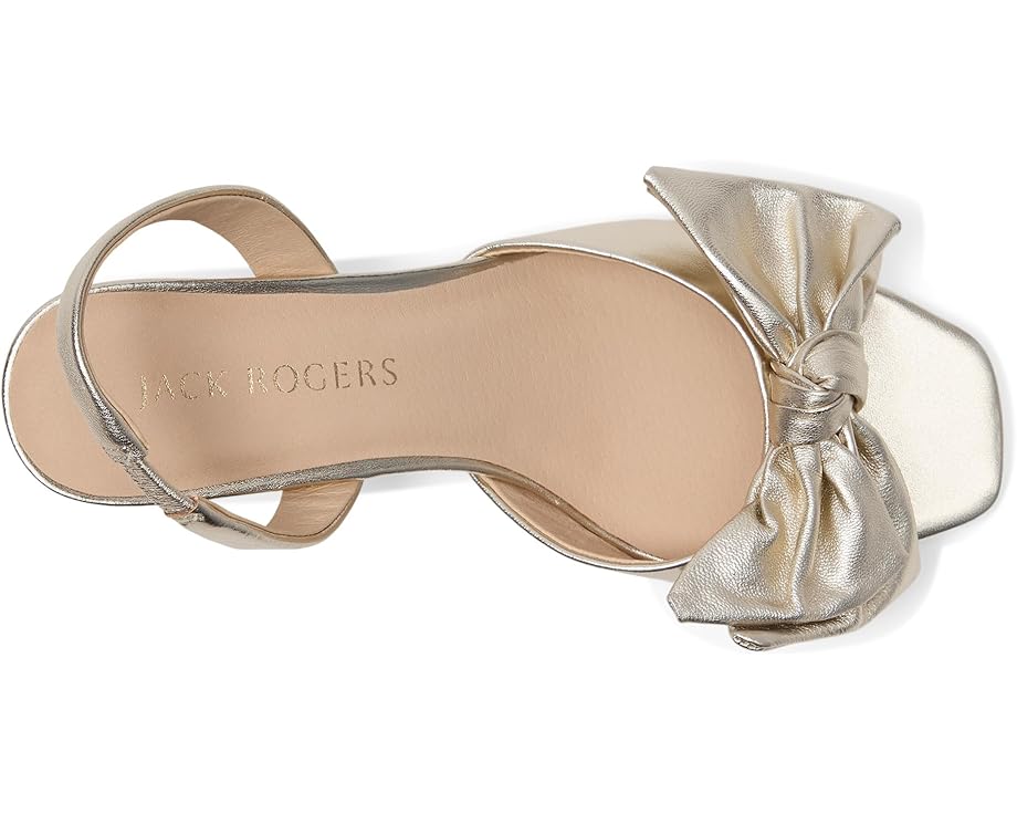 Туфли Jack Rogers Eloise Bow Slingback, цвет Jacks Platinum — фото 2