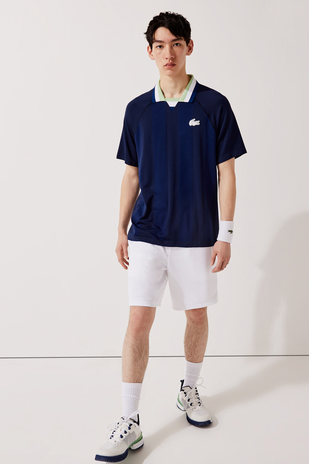 

Рубашка – черная – стандартного кроя Lacoste, черный
