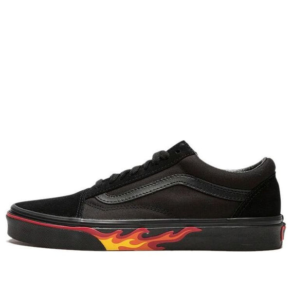 

Кроссовки old skool 'flame wall' Vans, черный