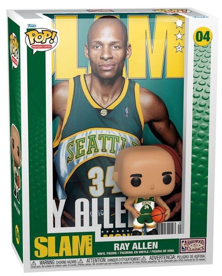 

Funko POP! Обложки журналов, коллекционная фигурка, Рэй Аллен, 04 года