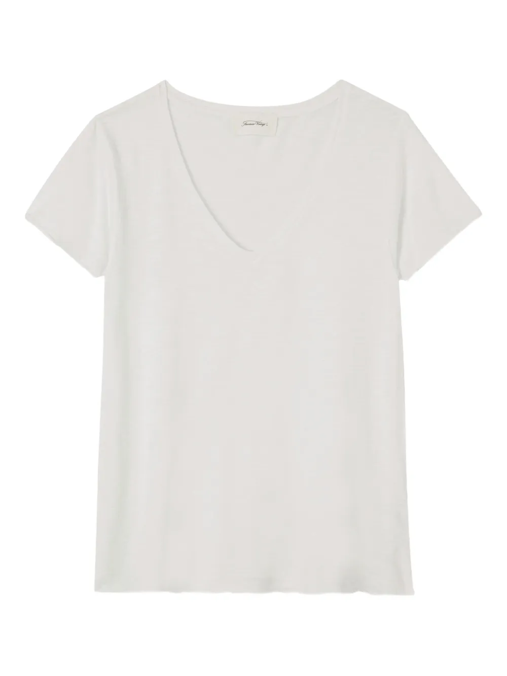 

Футболка с v-образным вырезом American Vintage, белый