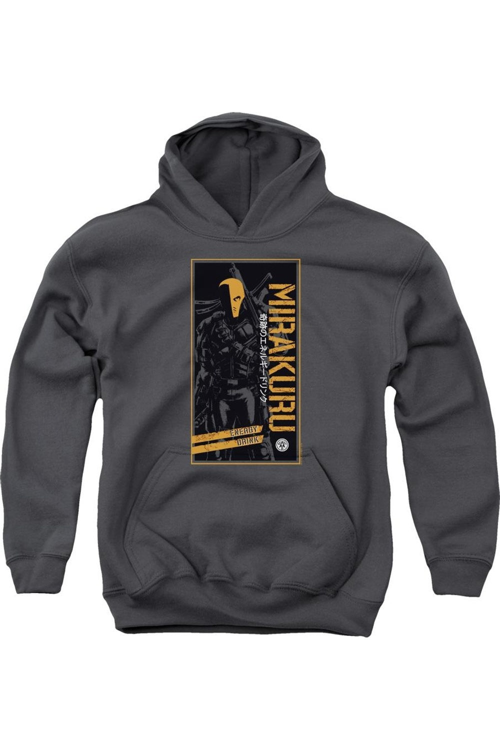 

Толстовка с капюшоном Arrow Mirakura Energy Drink Youth Gildan, Charcoal