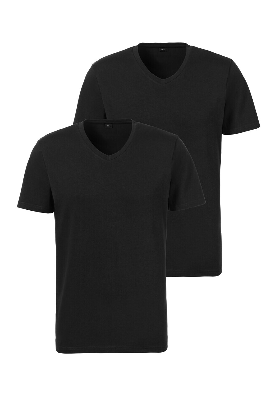 

Классическая футболка s.Oliver Shirt, черный