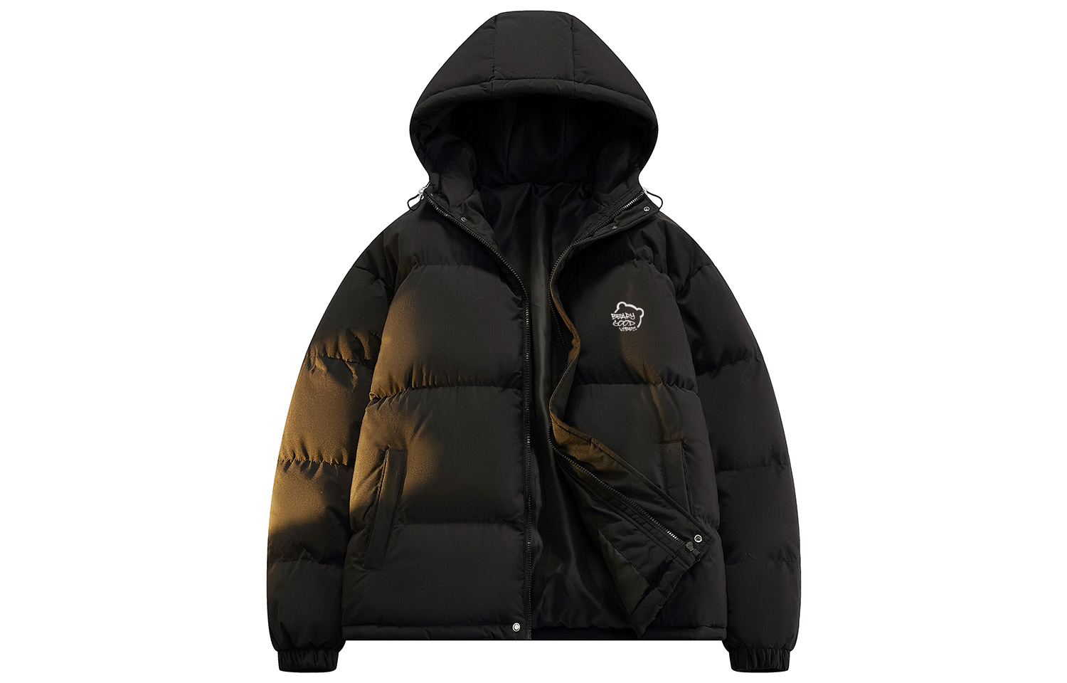 

Disney Пуховик Unisex, Black Puffer Jacket Hooded[BM06]
