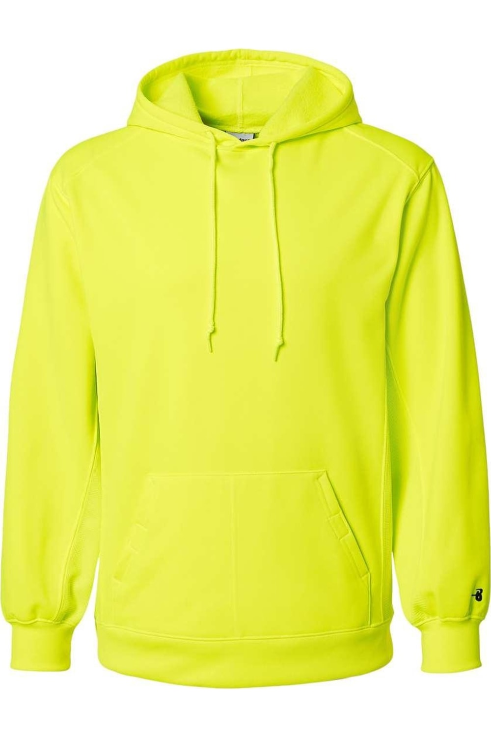 

Толстовка с капюшоном из флиса Badger Performance, цвет safety yellow