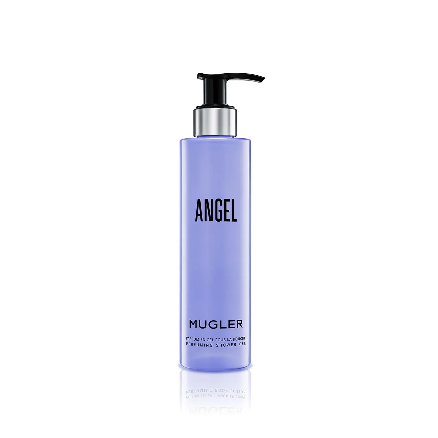 Mugler Angel - Гель для душа - Цветочно-древесный аромат для женщин - С пионом, пралине и древесным аккордом - 6,7 жидких унций, blue