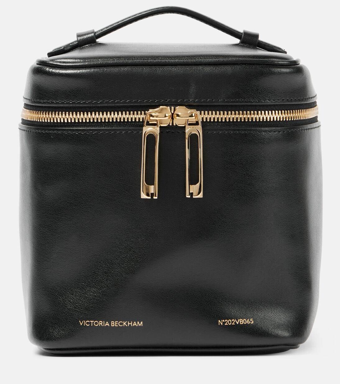 

Сумка через плечо из кожи Vanity Cube Victoria Beckham, черный