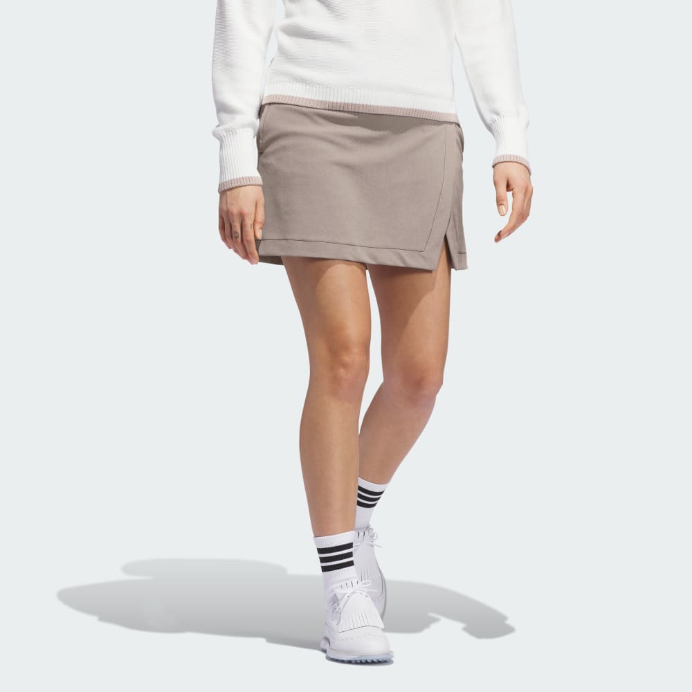 

Юбка Adidas Ultimate365 Faux Wrap Skort, цвет White/Wonder Taupe