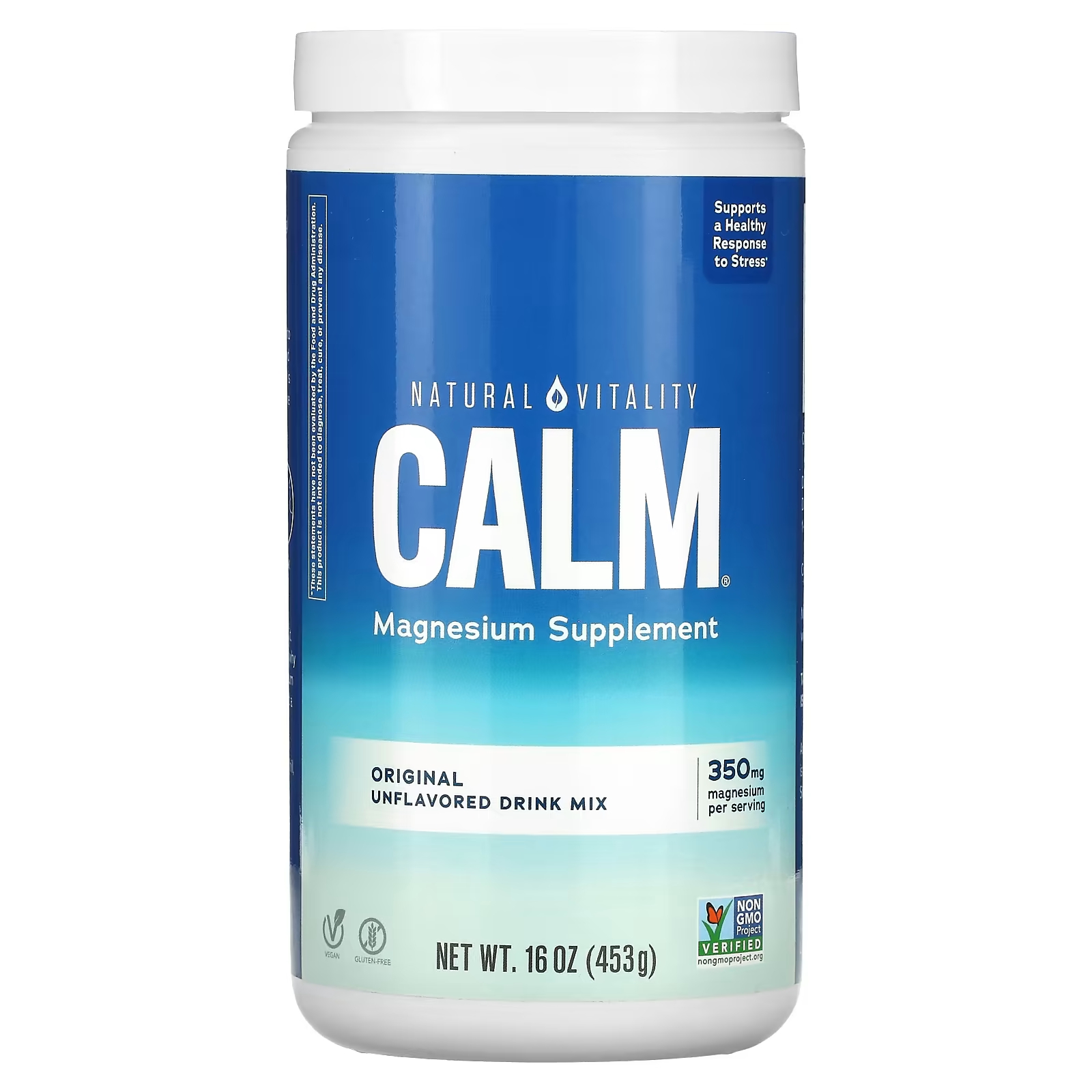 

Минералы Natural Vitality Calm Magnesium Supplement Drink Mix Original, 453 г