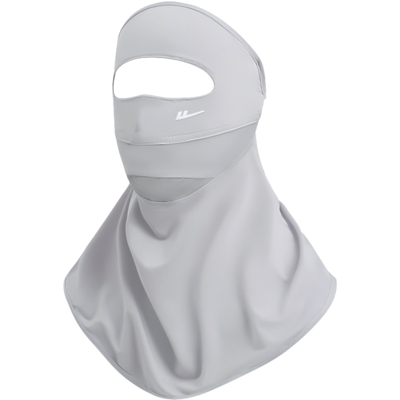 

Маска для защиты от солнца из полиамида Unisex WARRIOR, mist серый[lightweight breathable, full face sun protection]