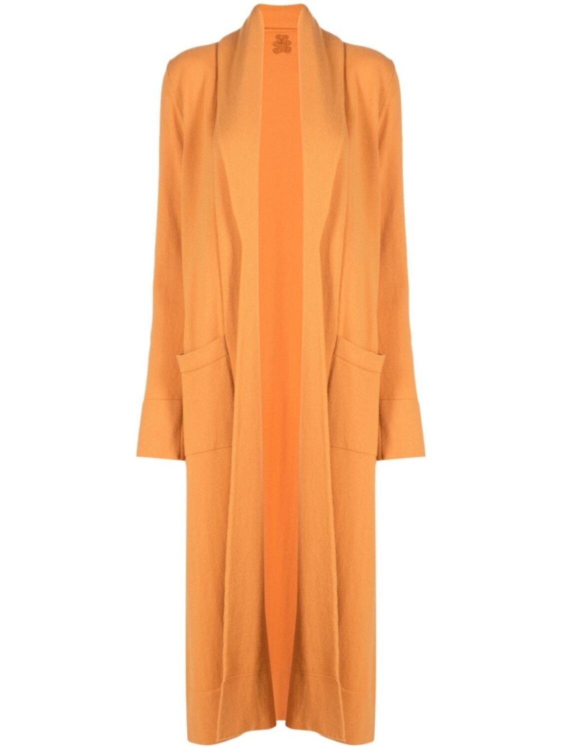 

Teddy Cashmere кашемировый кардиган Venzia без застежки, оранжевый