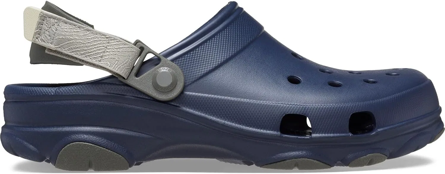 Кроксы Unisex Classic All Terrain Clog Crocs, Navy Dusty Olive — фото 4