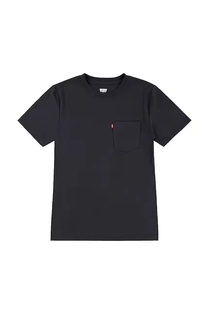 Футболка детская с карманом Sunset Pocket Tee Levi's, черный