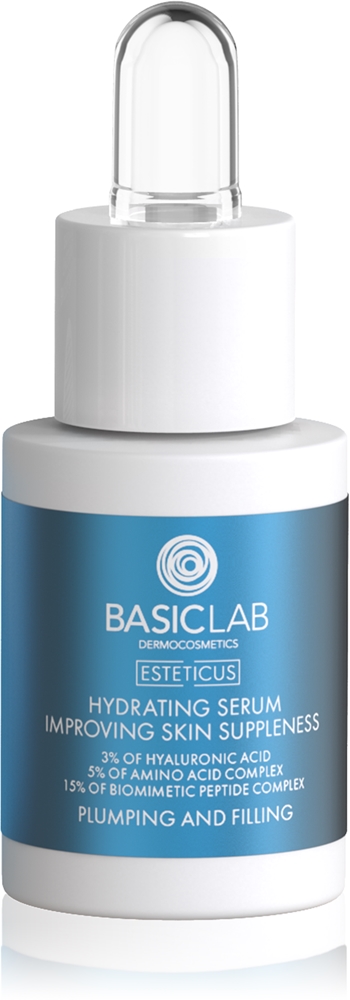 

Увлажняющая сыворотка Dermocosmetics esteticus с укрепляющим эффектом Basiclab, 3% hyaluronic acid 15 мл