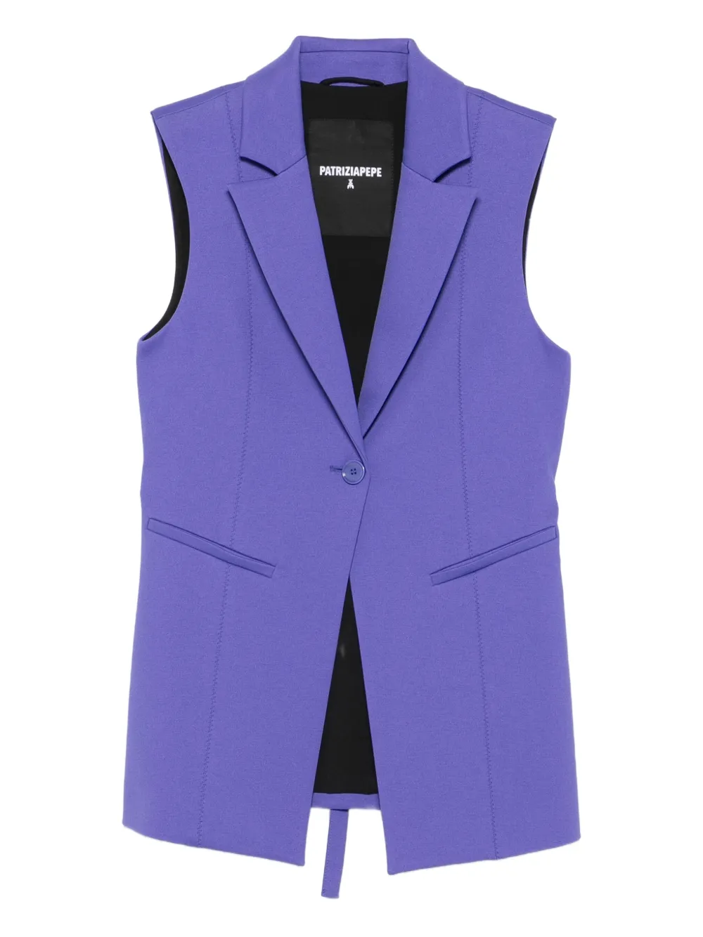 

Блейзер без рукавов Patrizia Pepe, фиолетовый