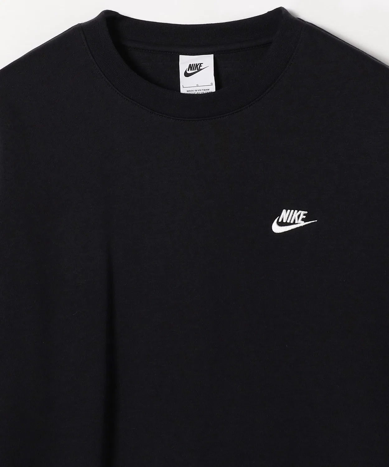 Свитшот Nike Club BB Crew L/S серый — фото 4