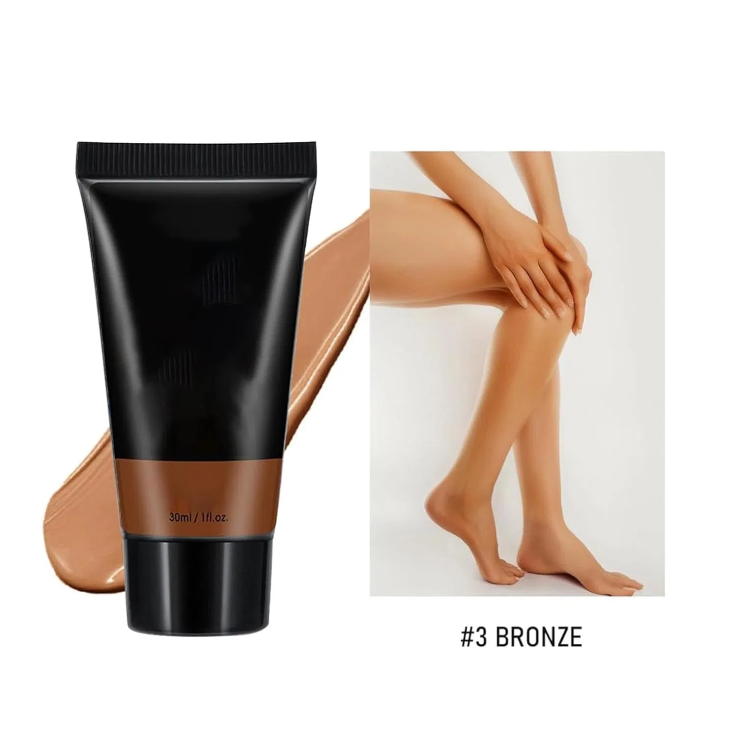 Водостойкий тональный крем для тела Body Coverage Perfector Generisch, 3# — фото 2
