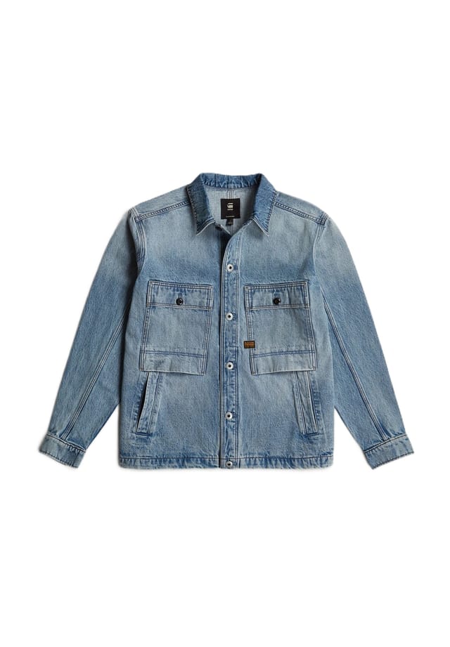 

Джинсовая куртка хлопок G-Star Raw, цвет h119 vintage mine