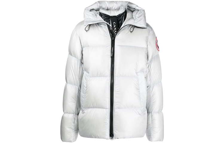 

Мужской пуховик Canada Goose, цвет silver white