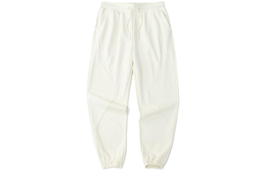 

ANTA Разнообразие тренировочной коллекции вязаные спортивные штаны Women's White