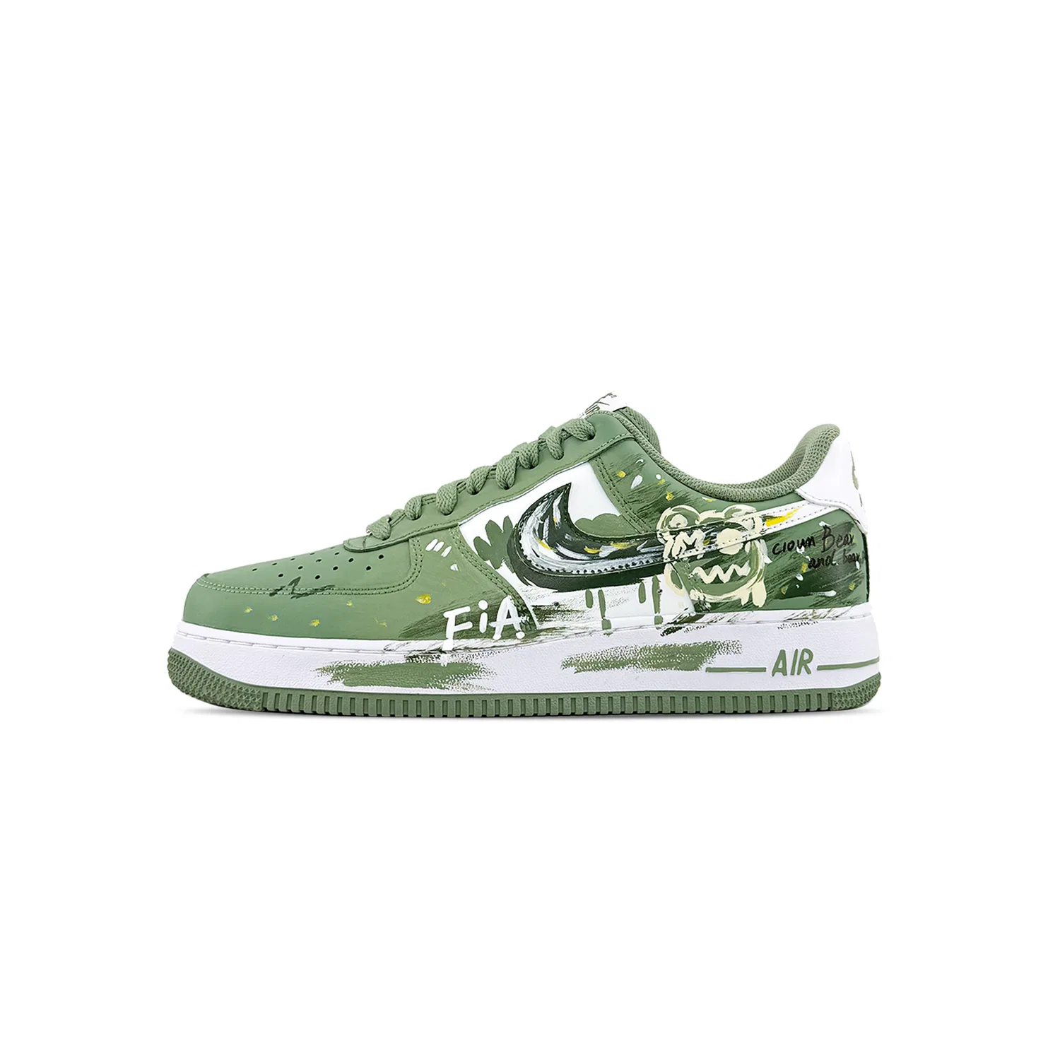 Кроссовки Nike Air Force 1 Green Jasper