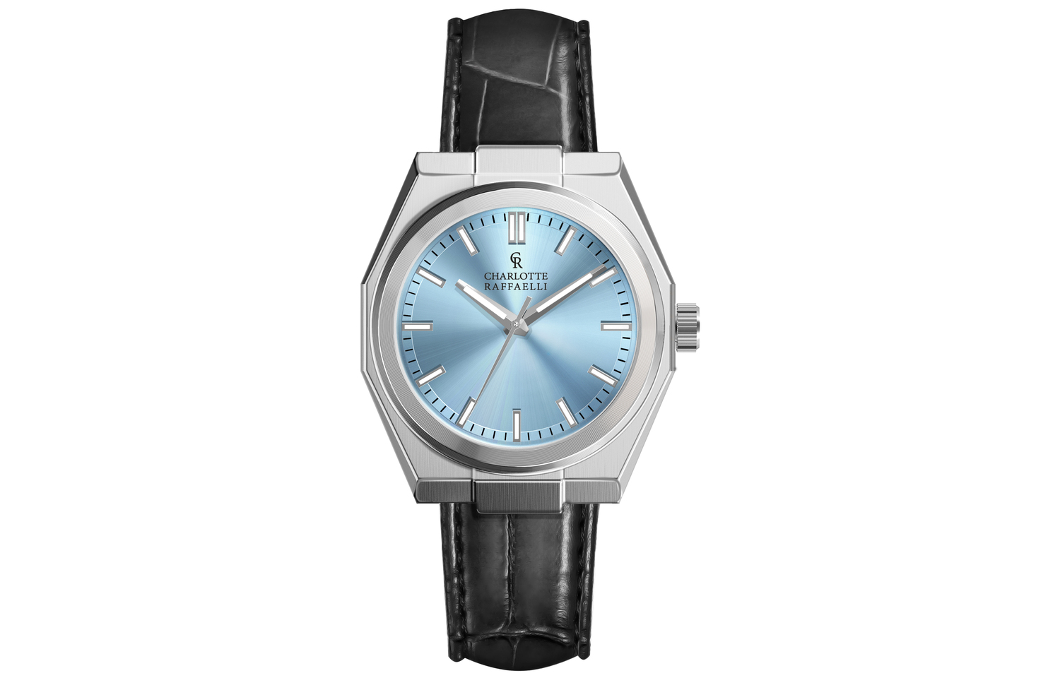 

CHARLOTTE RAFFAELLI Часы · Blue Eye Wrist Watch Quartz Movement Leather Strap Blue Dial Unisex Box