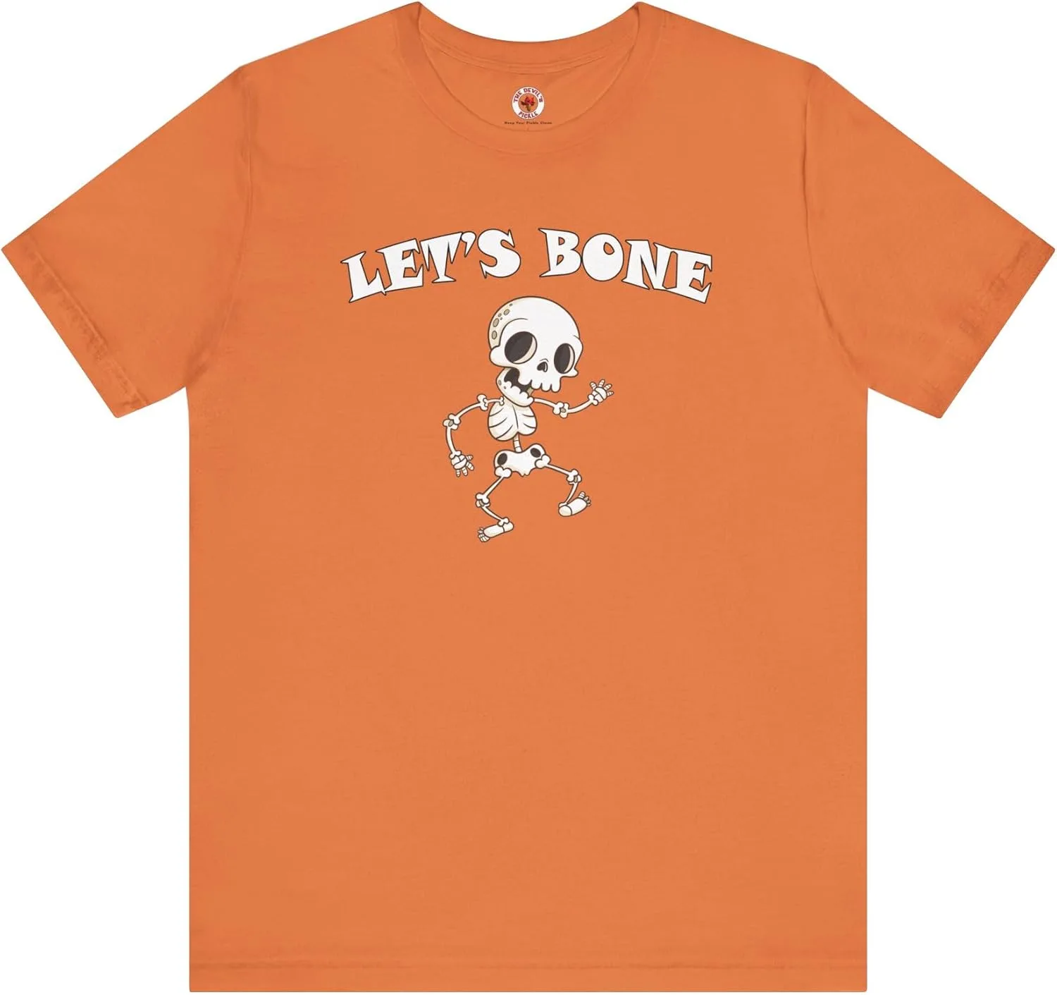 Футболка Let's Bone GENERIC, оранжевый