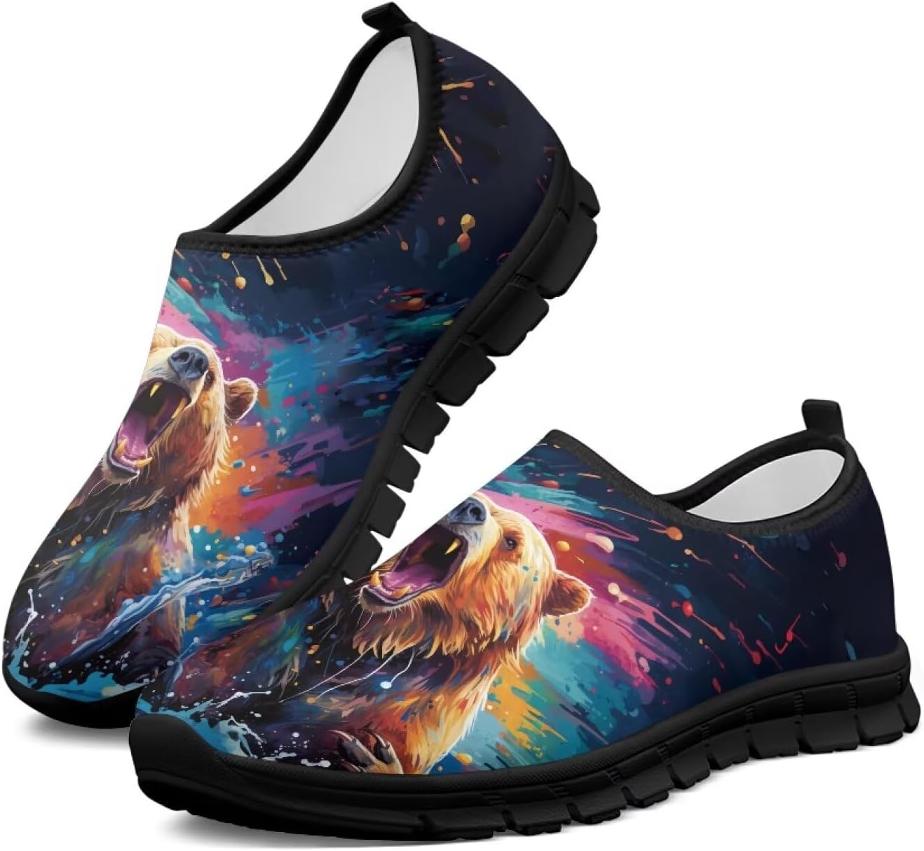 

Комфортные слипоны для мужчин, медицинские легкие кеды без шнурков, низкие кроссовки, дышащие, мягкие, для спортзала и повседневной носки, размер 5-14, черная подошва Ocxbuir