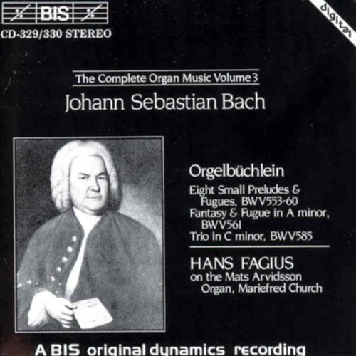 

CD диск Bach / Fagius / Hans: Complete Organ Works 3