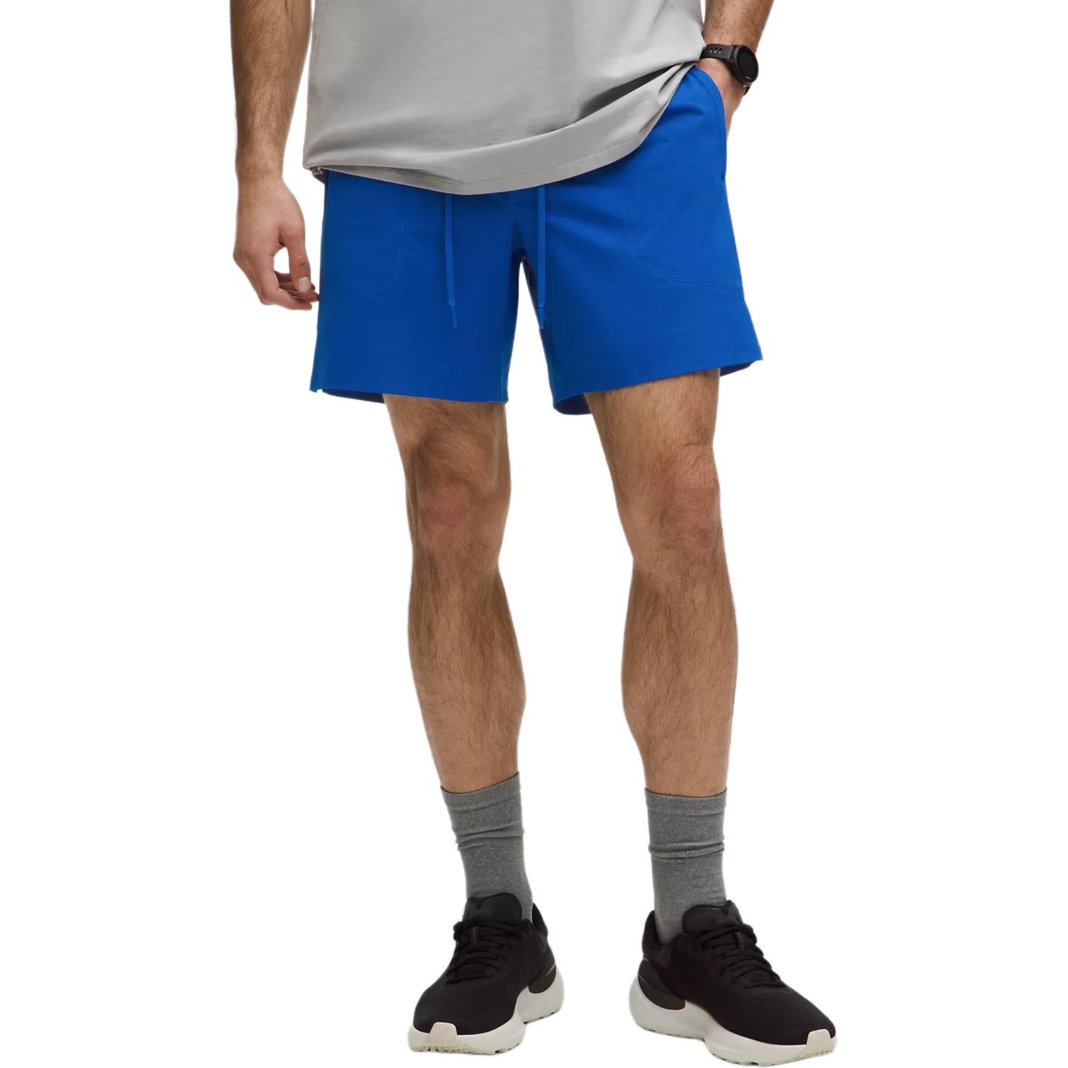 

Шорты спортивные мужские license to train collection ss25 7' Lululemon, Galactic Cobalt