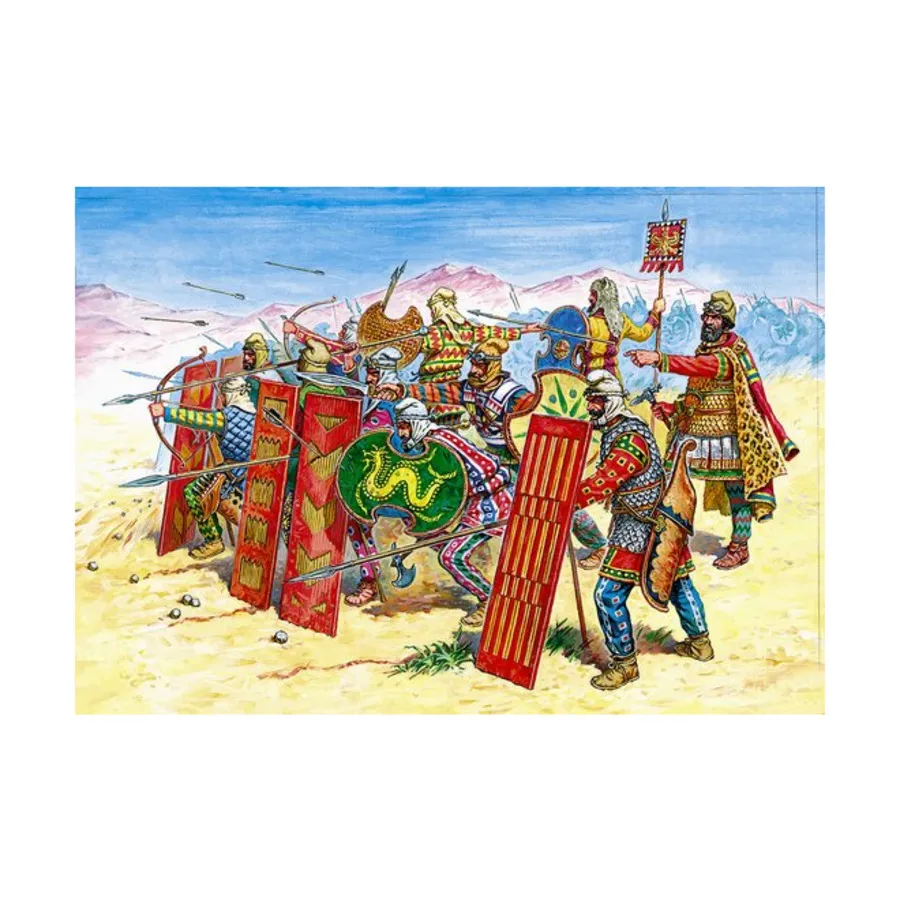 

Персидская пехота – Бессмертные 500–400 гг. до н.э., Historical Miniatures - Ancient (1:72) (Zvezda)