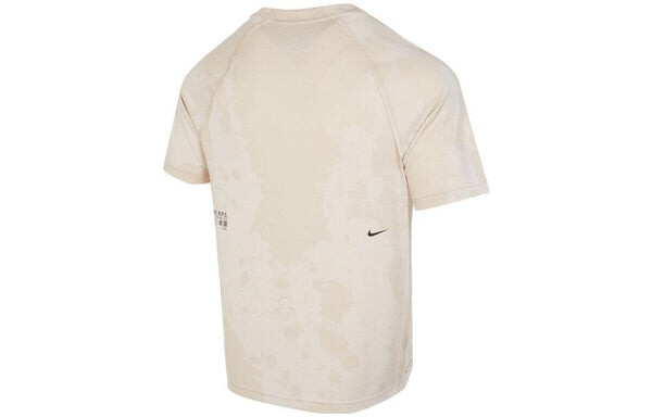 Футболка dri fit adv aps engineered с коротким рукавом для фитнеса Nike, бежевый — фото 2