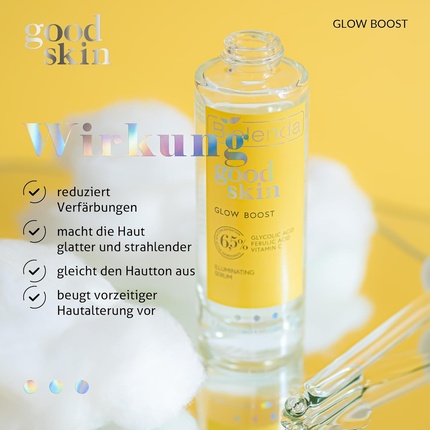 Сыворотка Bielenda — Good Skin Glow Boost Осветляющая с гликолевой кислотой и витамином С — фото 2