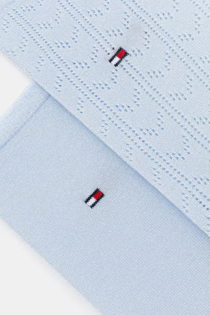 Носки женские длинные 2 шт Tommy Hilfiger, синий — фото 2