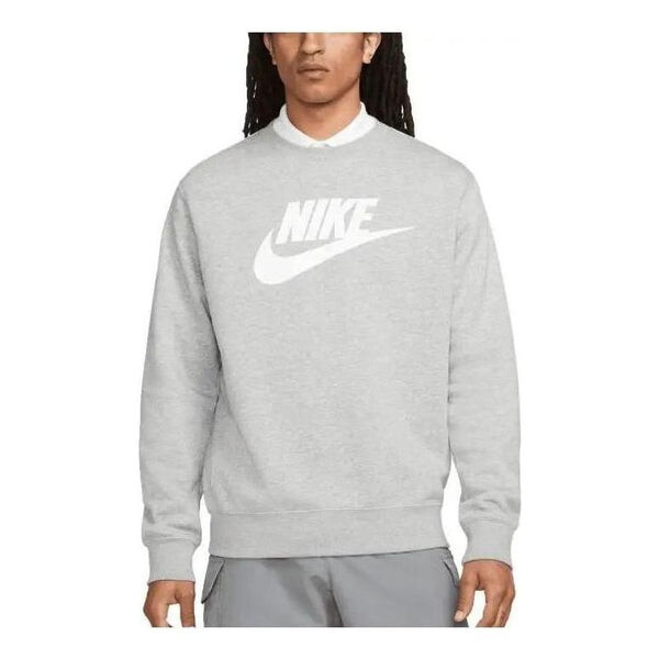 

Свитера спортивная одежда клуб флисовая толстовка Nike, серый