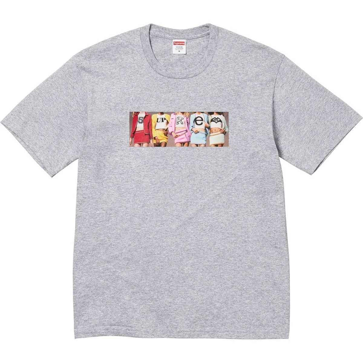 Футболка унисекс из коллекции FW25 Fall T Shirt Collection WEEK7 Supreme, серый