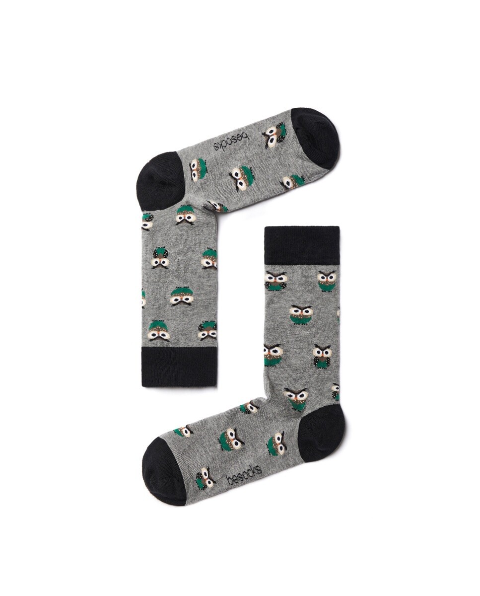 

Мужские носки из органического хлопка Besocks, серый