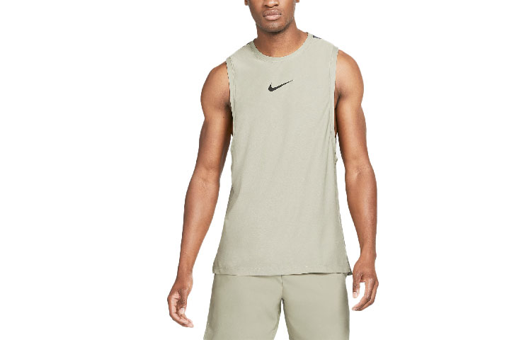

Футболка майка мужская светло-зеленая серая Nike