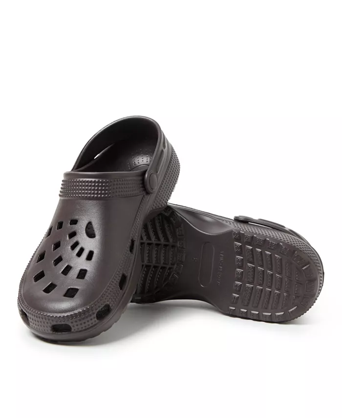 Мужские экологичные клоги EcoCozy Sustainable Clog Dearfoams, коричневый — фото 2