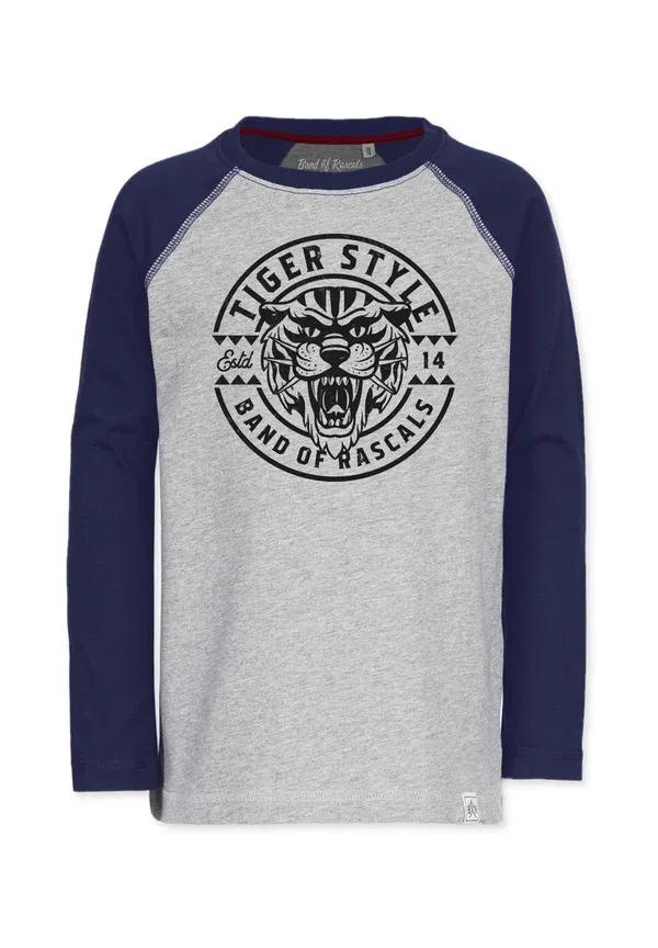 Лонгслив Band Of Rascals tiger style long sleeved top, темно-синий — фото 2