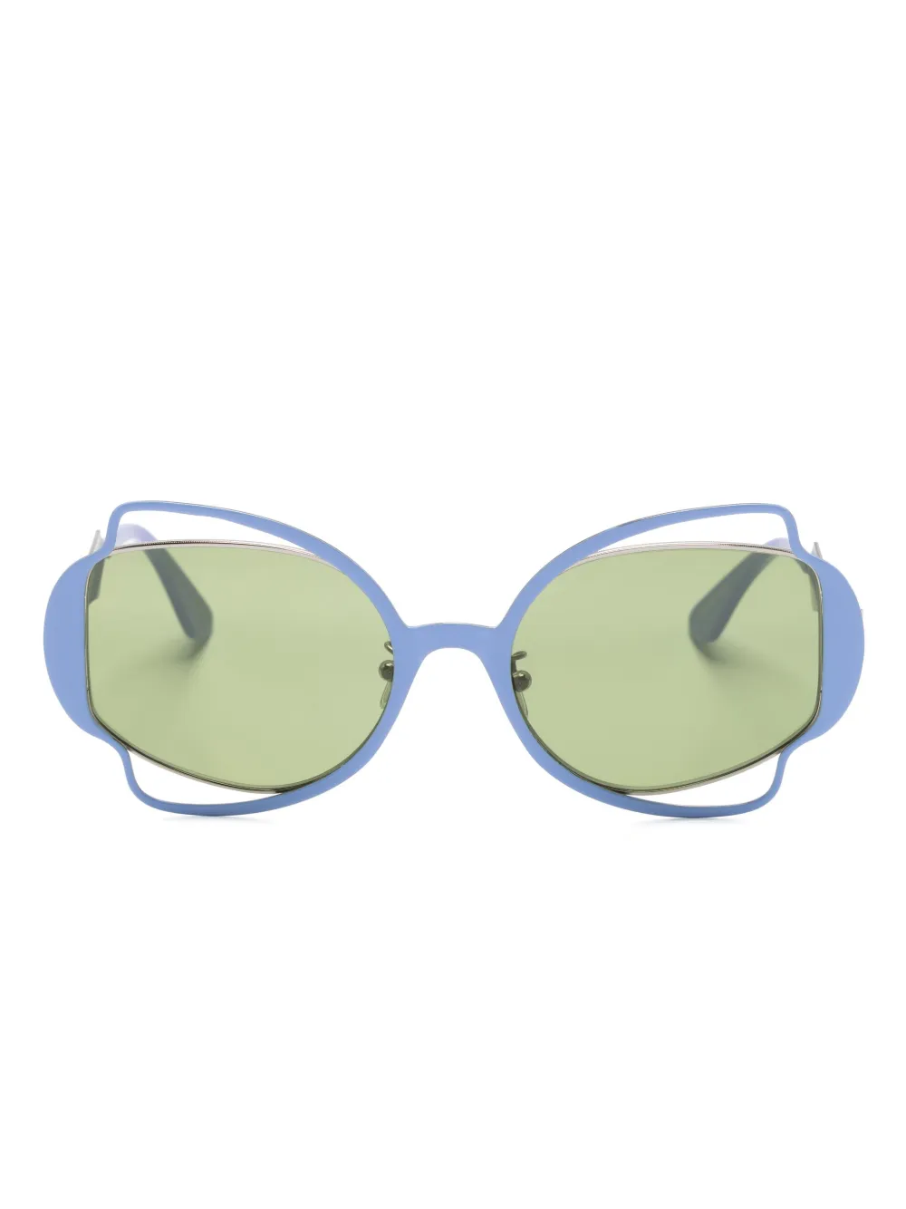 

Солнцезащитные очки Route Of The Sun в массивной оправе Marni Eyewear, фиолетовый