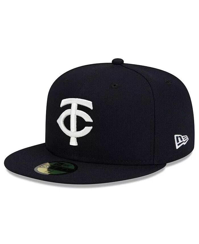 

Мужская темно-синяя шляпа Minnesota Twins 2023 Authentic Collection Alternate 59Fifty New Era
