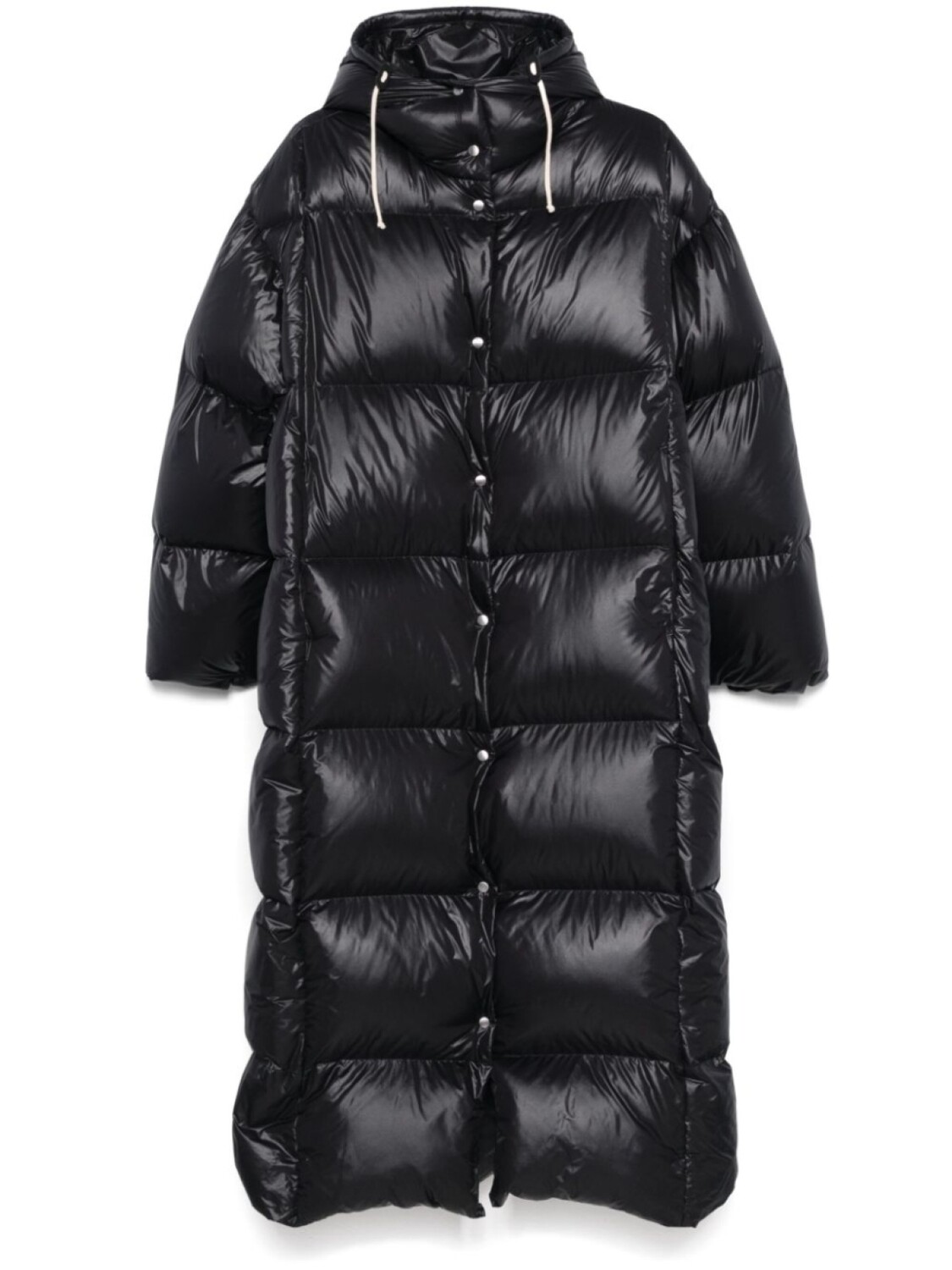 

Jil Sander длинный пуховик, черный