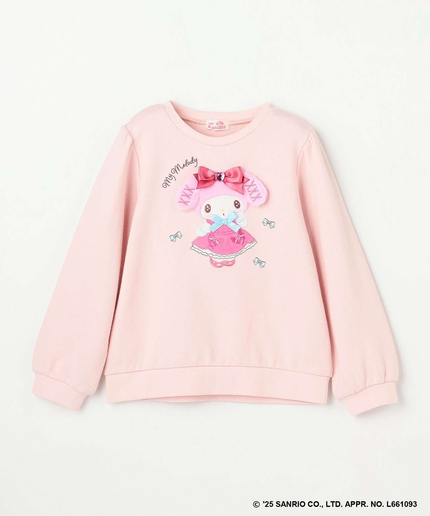 Толстовка с аппликацией ANY KIDS, Pink x My Melody [012] — фото 4