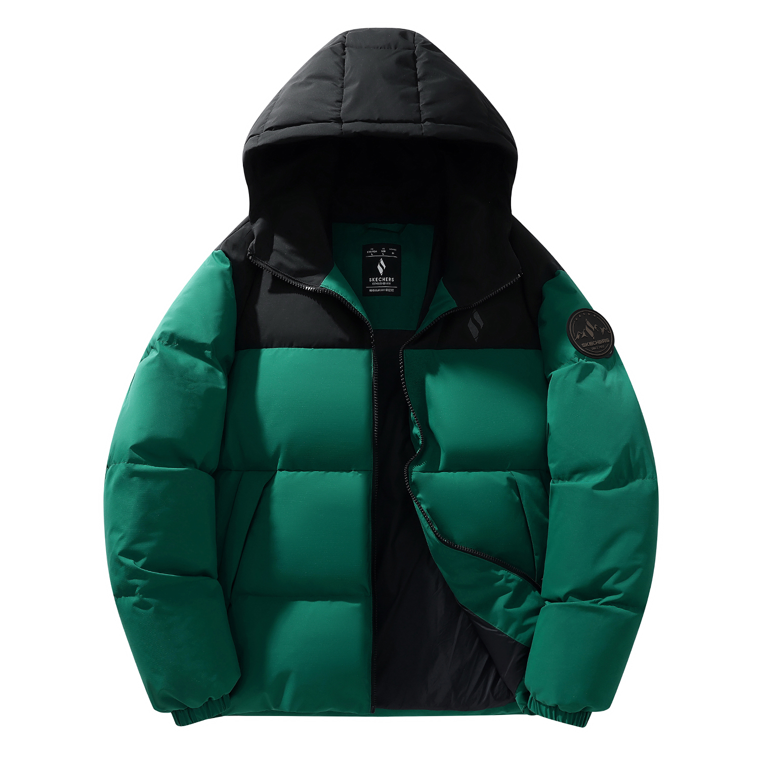 

Элегантная пуховая куртка из коллекции Diamond, унисекс Skechers, everзеленый