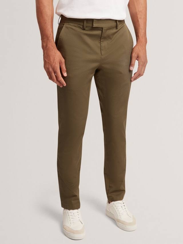 

Howeton прямые чинос из хлопковой смеси Ted Baker, Khaki